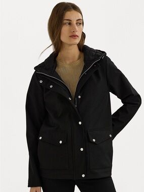 S. RALPH LAUREN 2-in-1 Soft Shell Jacket With Bib Liner